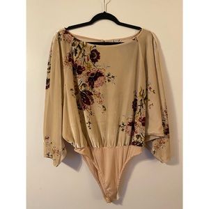 Free People Slouchy Babe Bodysuit